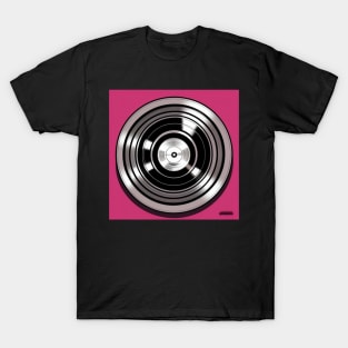 Platinum Record on Pink T-Shirt